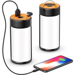 LED Camping Lantern, Rechargeable Camping Lights with 400LM 5 Light Modes